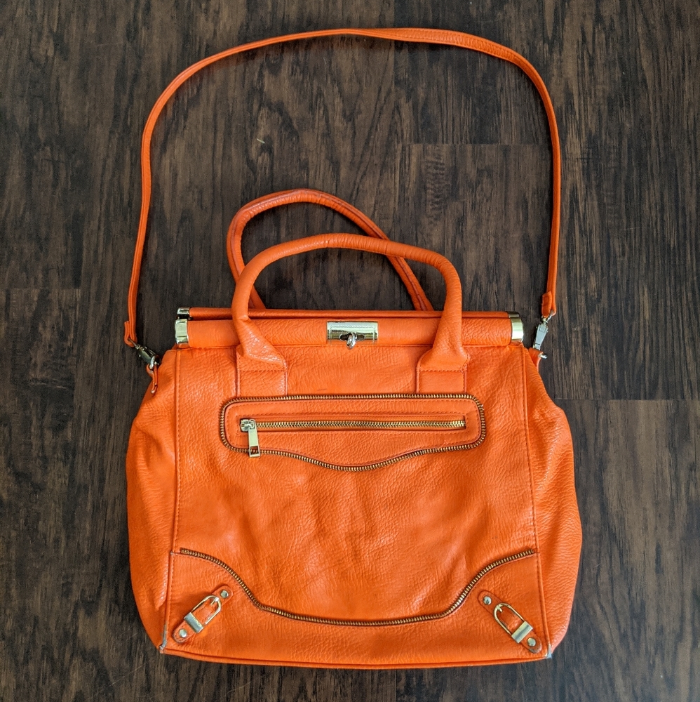 Olivia + Joy Orange Purse